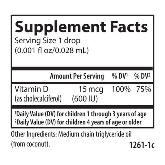 Carlson Labs Kid's Super Daily D3 400iu 10ml