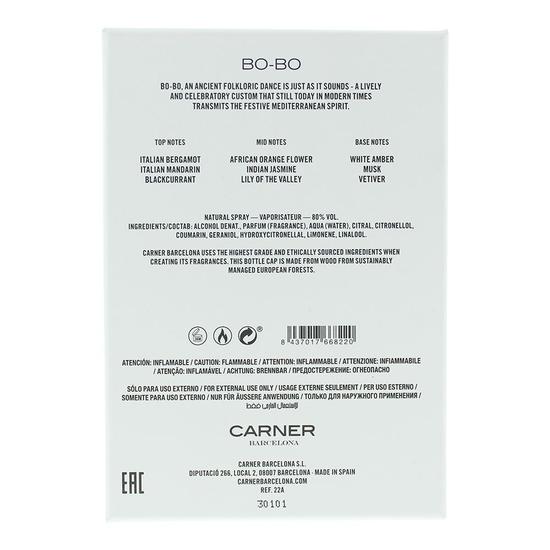 Carner Barcelona Bo-Bo Eau De Parfum 100ml