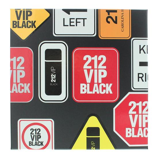 Carolina Herrera 212 VIP Black Eau De Parfum & Bath & Shower Gel 100ml