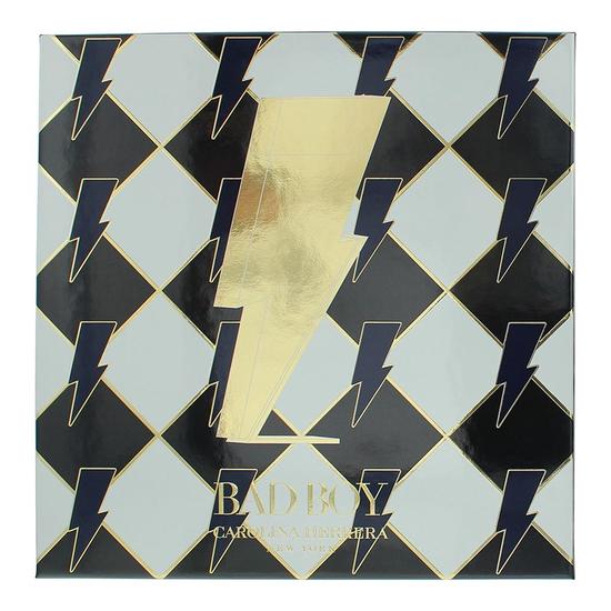 Carolina Herrera Bad Boy Eau De Toilette Gift Set Shower Gel + Eau De Toilette (100ml + 10ml)
