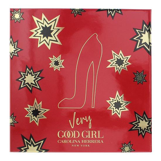 Carolina Herrera Very Good Girl Eau De Parfum 80ml, 7ml + Body Lotion Gift Set 80ml