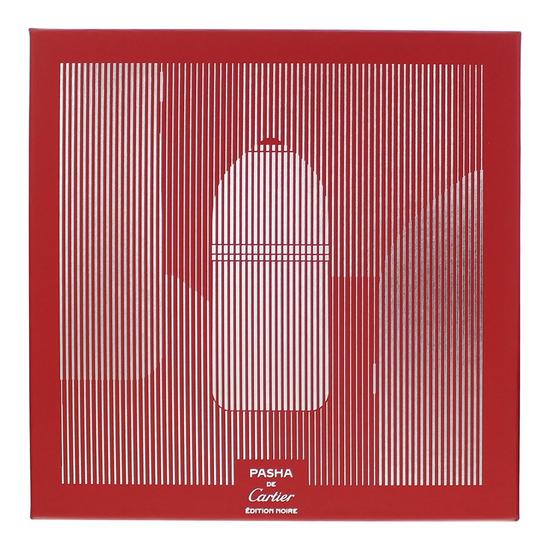 Cartier Pasha De Cartier Edition Noire Eau De Toilette Gift Set 100ml + 10ml + Shower Gel 100ml