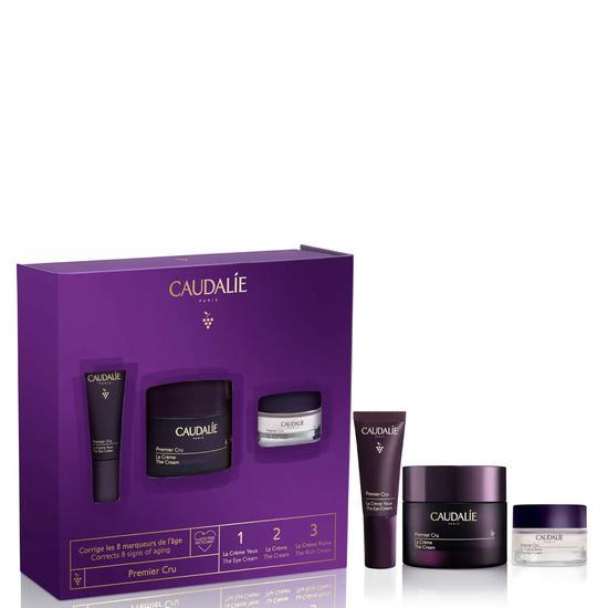 Caudalie Premier Cru Anti-Ageing Set Eye Cream + Cream + Rich Cream