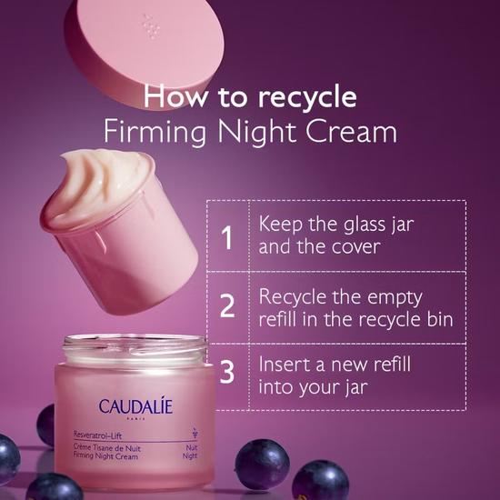 Caudalie Resveratrol-Lift Firming Night Cream 50ml - Refill
