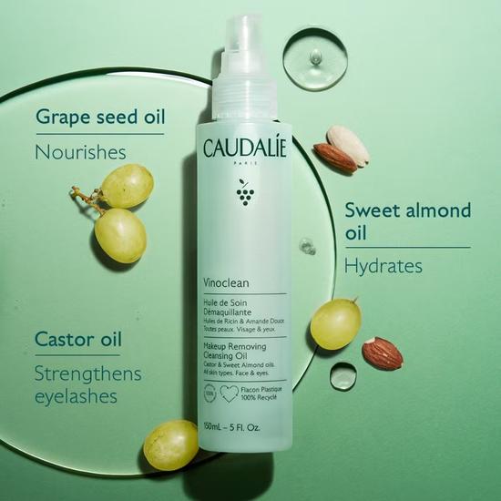 Caudalie Vinoclean Makeup Removing Cleansing Oil 75ml