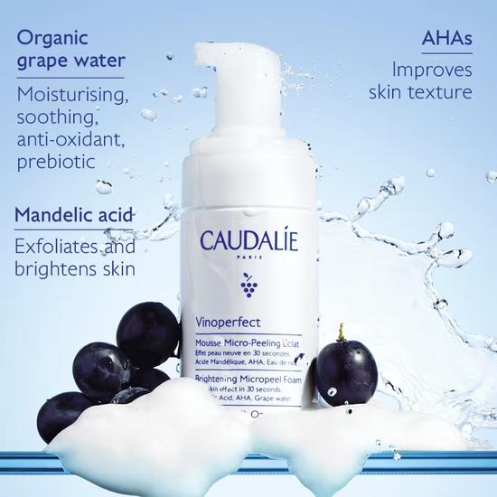 Caudalie Vinoperfect Brightening Micropeel Foam 50ml