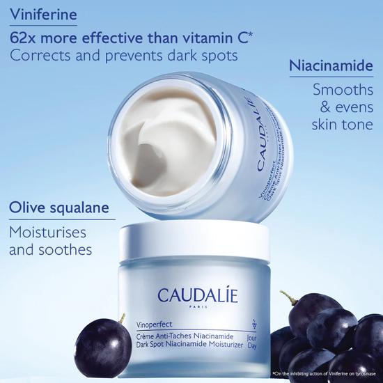 Caudalie Vinoperfect Dark Spot Niacinamide Moisturiser 50ml - Refill