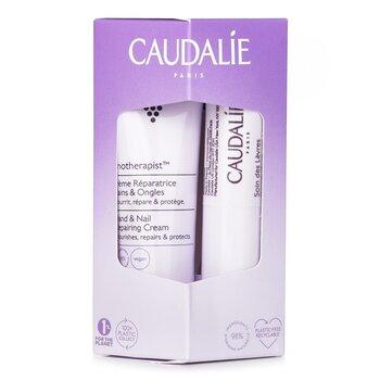 Caudalie Vinotherapist Duo Hand & Nail Repairing Cream 30ml + Lips Care 4.5g
