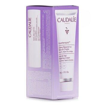Caudalie Vinotherapist Duo Hand & Nail Repairing Cream 30ml + Lips Care 4.5g