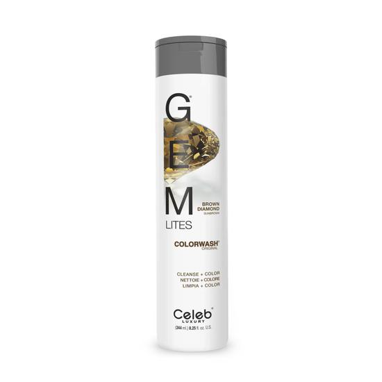 Celeb Luxury Brown Diamond Sunbrown Original Colorwash Cleanse Colour 244ml
