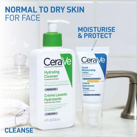 CeraVe AM Facial Moisturising Lotion SPF 50 52ml