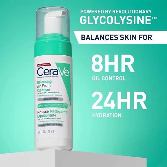 CeraVe Balancing Air Foam Facial Cleanser