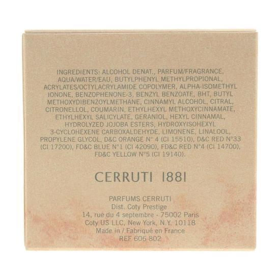 Cerruti 1881 Pour Femme Eau De Toilette 100ml
