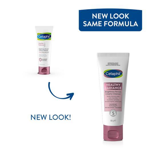 Cetaphil Healthy Radiance Brightness Reveal Creamy Cleanser 100g