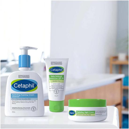 Cetaphil Hydrating Foaming Cream Cleanser 236ml