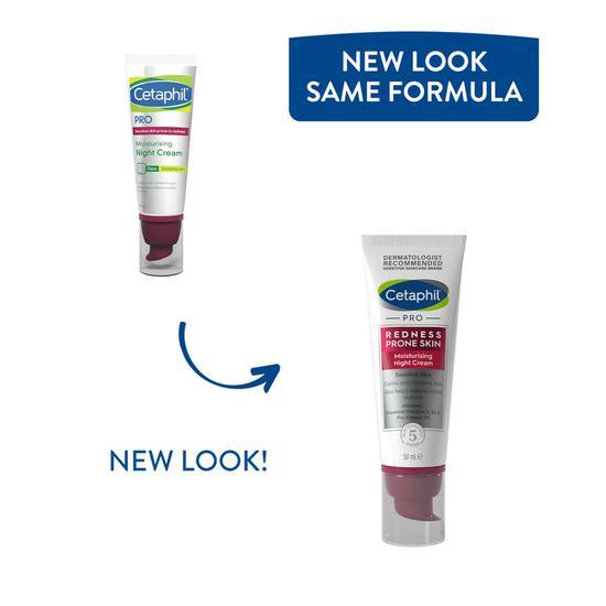 Cetaphil PRO Redness Prone Skin Moisturising Night Cream 50ml