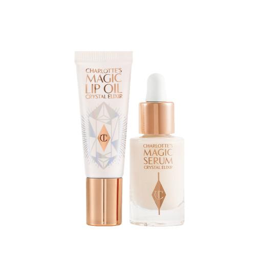 Charlotte Tilbury Charlotte's Magic Serum Secrets Magic Lip Oil Crystal Elixir + Magic Serum Crystal Elixir