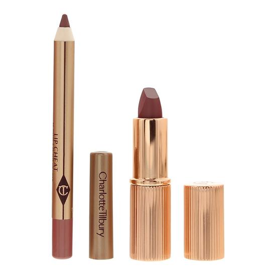 Charlotte Tilbury Pillow Talk Lip Kit Gift Set Lip Liner + Lipstick 23g