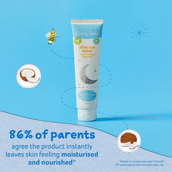 Childs Farm Aftersun Lotion With Organic Coconut & Aloe Vera 100ml