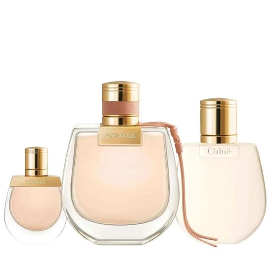 Chloé Nomade Eau De Parfum Gift Set 75ml Eau De Parfum Spray, 100ml Body Lotion & 5ml Miniature