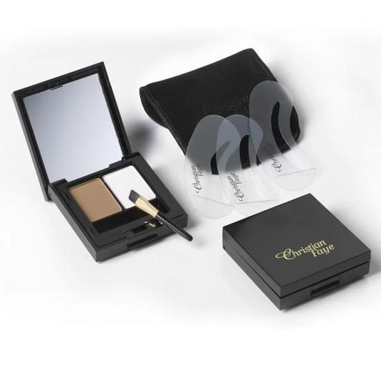 Christian Faye Eyebrow Highlighter Duo Kit Light