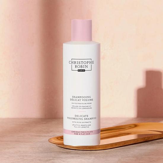 Christophe Robin Delicate Volumising Shampoo With Rose Extracts 500ml