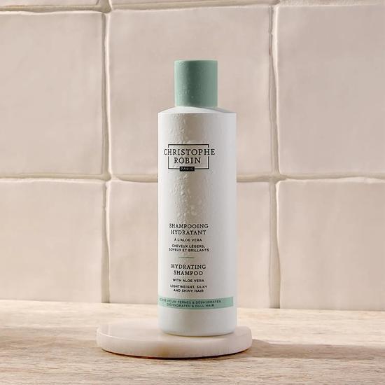 Christophe Robin Shampoo Hydrating Shampoo With Aloe Vera 250ml