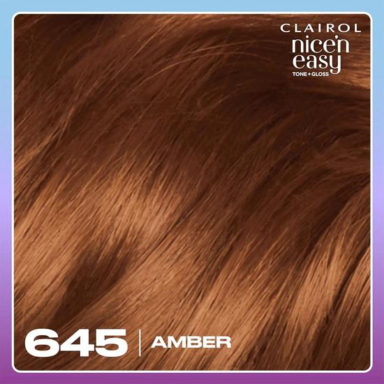 Clairol Nice'n Easy Tone+Gloss Semi Permanent Hair Dye 550/81 Mahogany