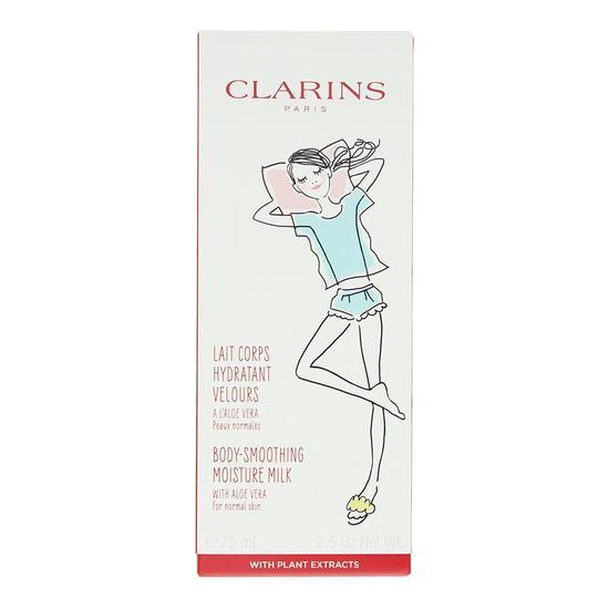 Clarins Body Smoothing Moisture Milk With Aloe Vera 75ml