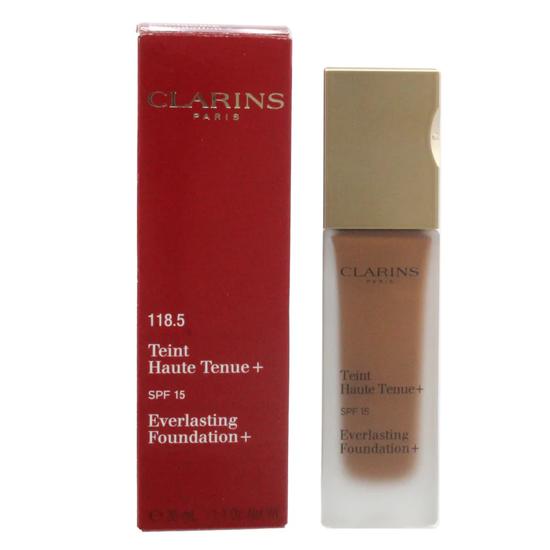 Clarins Everlasting Foundation 118.5 Chocolate SPF 15 30ml