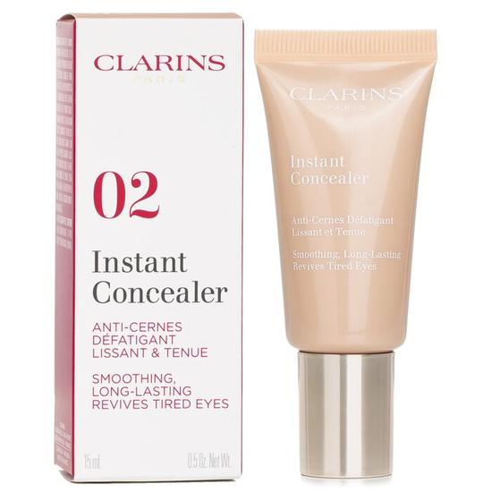 Clarins Instant Concealer Smoothing Long Lasting Revives Tired Eyes 02