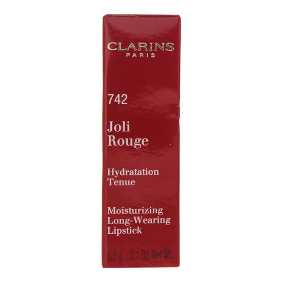 Clarins Joli Rouge Lipstick 742 Joli Rouge