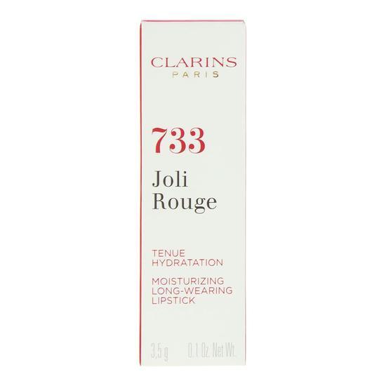 Clarins Joli Rouge Moisturising Long Wearing Lipstick 754 Deep Red