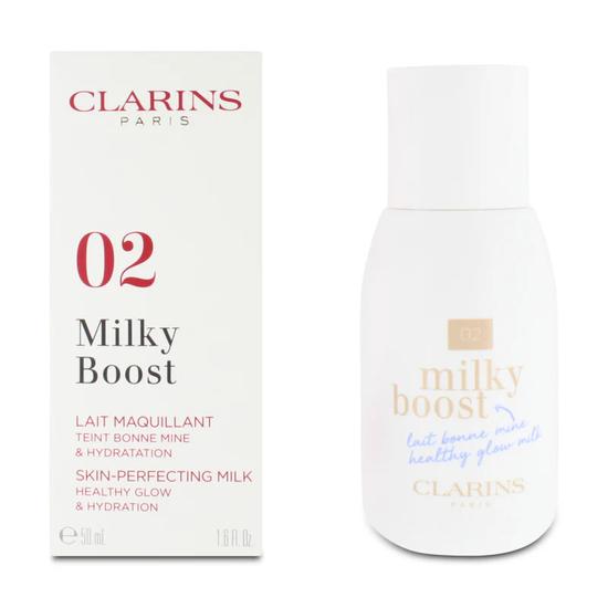 Clarins Milky Boost BB Cream 02 Milky Nude Foundation 50ml
