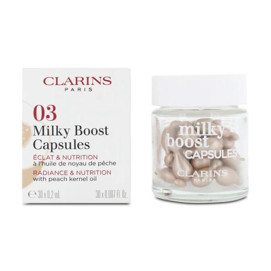 Clarins Milky Boost Capsules Radiance & Nutrition Capsules 03 Capsules