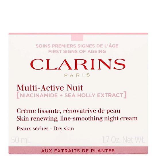 Clarins Multi-Active Nuit Skin Renewing Line-Smoothing Night Cream Dry Skin 50ml