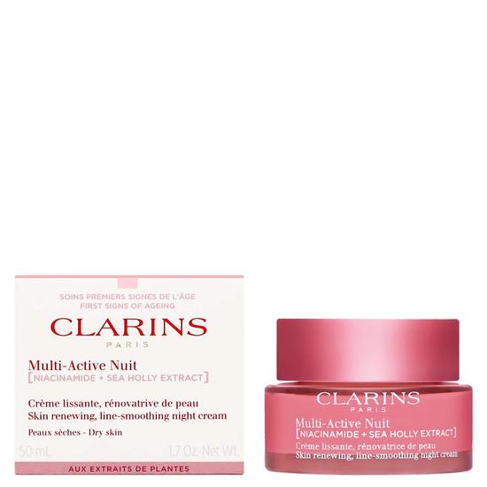 Clarins Multi-Active Nuit Skin Renewing Line-Smoothing Night Cream Dry Skin 50ml