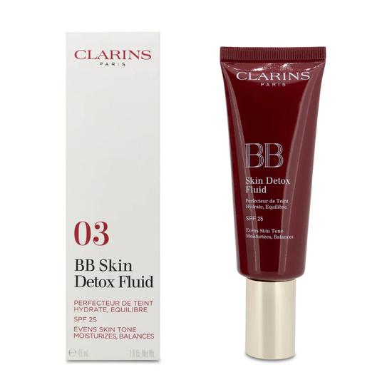 Clarins Skin Detox BB Cream Fluid SPF 25 Shade 03 Dark
