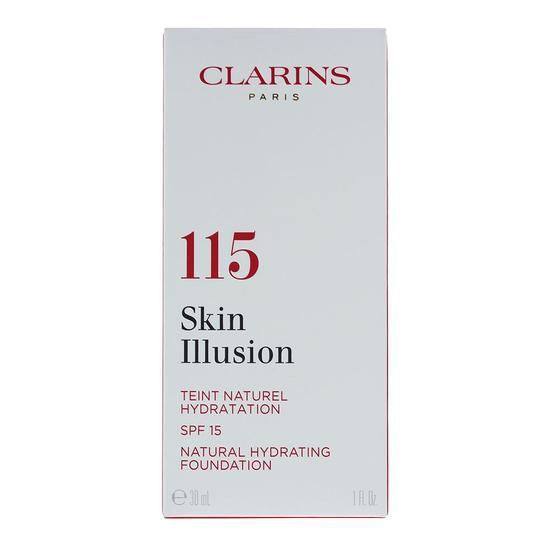 Clarins Skin Illusion Natural Hydrating Foundation SPF 15 116.5 Coffee