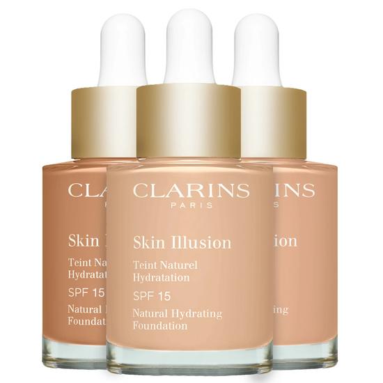 Clarins Skin Illusion Natural Radiance Foundation SPF 15 110 Honey