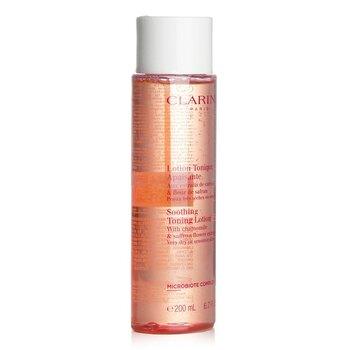 Clarins Soothing Toning Lotion With Chamomile & Saffron Flower Extracts Very Dry Or Sensitive Skin 200ml