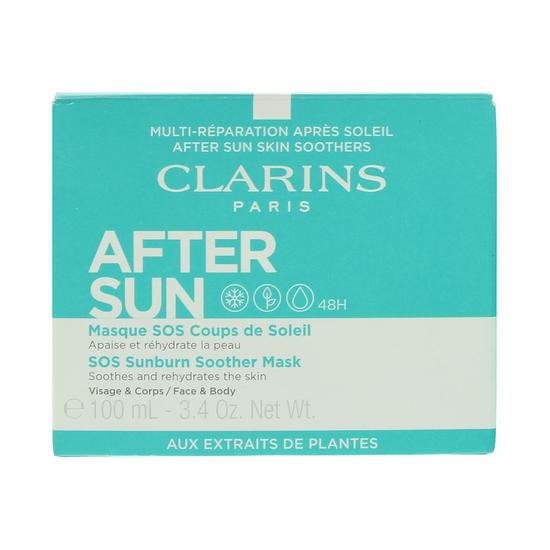 Clarins Sos Sunburn Soother Aftersun Mask 100ml