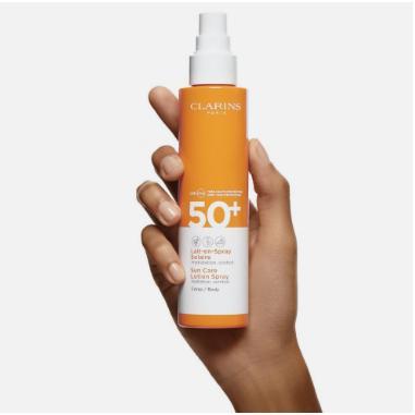 Clarins Sun Care Lotion Spray For Body SPF 50+ 150ml