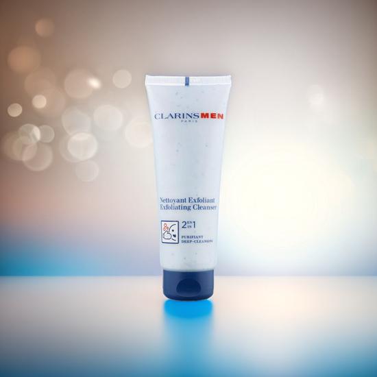 ClarinsMen 2 In 1 Exfoliating Cleanser 125ml