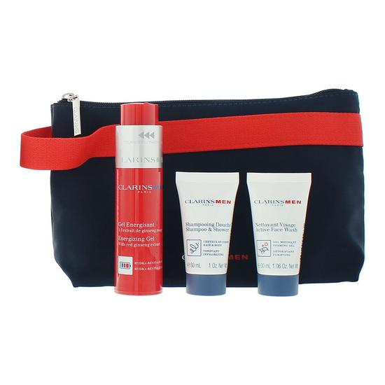ClarinsMen Cleansing + Energising Essentials Gift Set 50ml