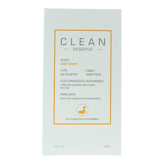 CLEAN Reserve Solar Bloom Eau De Parfum 100ml