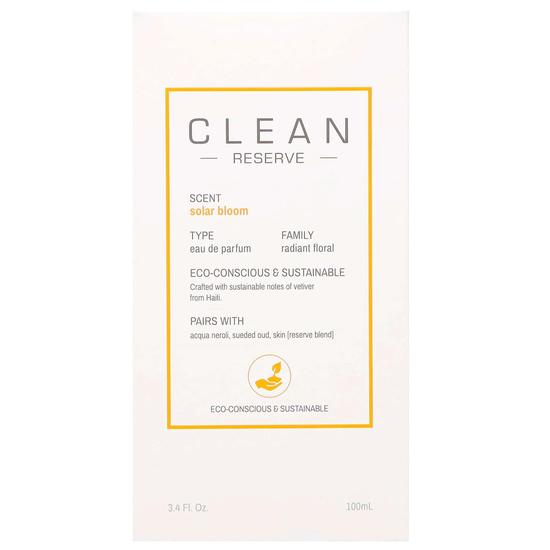 CLEAN Reserve Solar Bloom Eau De Parfum 100ml
