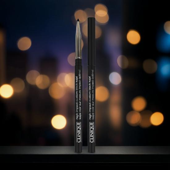 Clinique High Impact Custom Black Kajal Eyeliner Blackened Black
