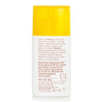 Clinique Mineral Sunscreen Fluid For Face SPF 50 Sensitive Skin Formula 30ml