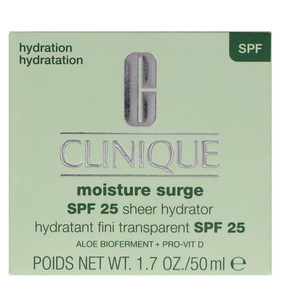 Clinique Moisture Surge Sheer Hydrator SPF 25 50ml